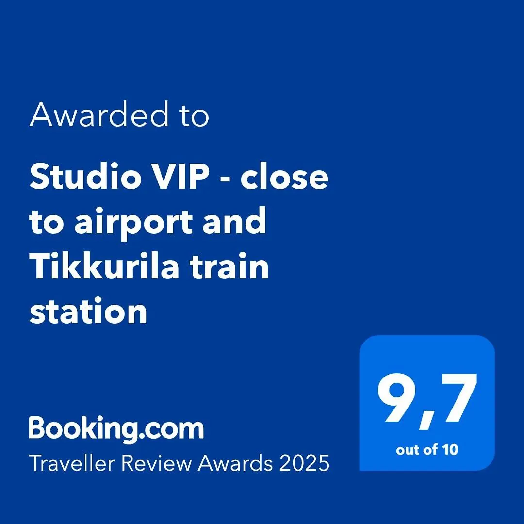 Studio Vip - Close To Airport And Tikkurila Train Station Vantaa 0*,